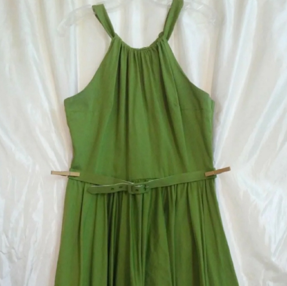 GREEN PINUP COUTURE DRESS SIZE XL